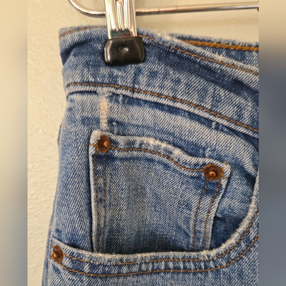 Abercrombie & Fitch 90's Slim Straight Ultra High Rise Jeans Size 30/10L - Picture 4 of 6